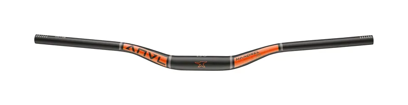 ANVL Mandrel Alloy Riser Handlebar V2 Molten Orange-4
